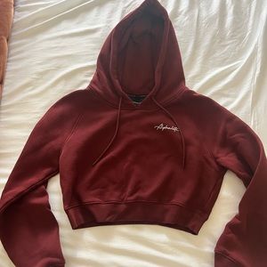 Alphalete womens crop hoodie